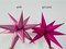 3pcs 26inch babe pink Star foil balloons.babe Explosion Starburst star balloon-Spike cone balloon for birthday party decorations,wedding,Bachelor party